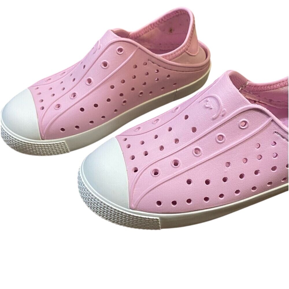 NOCNOC Girls Pink‎ Lightweight Slip On Sneaker Size 13 Little Kid